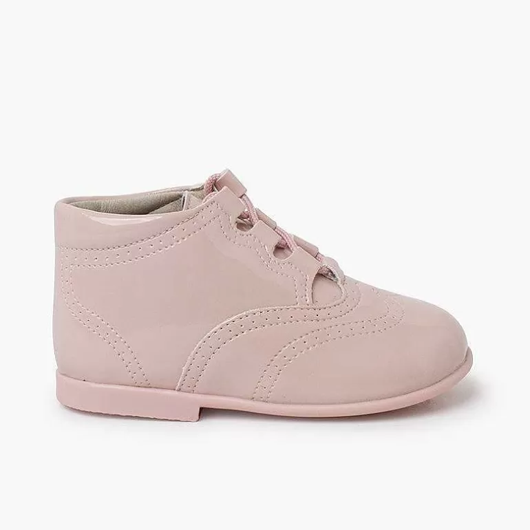 Clearance Pisamonas Bota Inglésa/ Zapato Inglés Tipo Charol