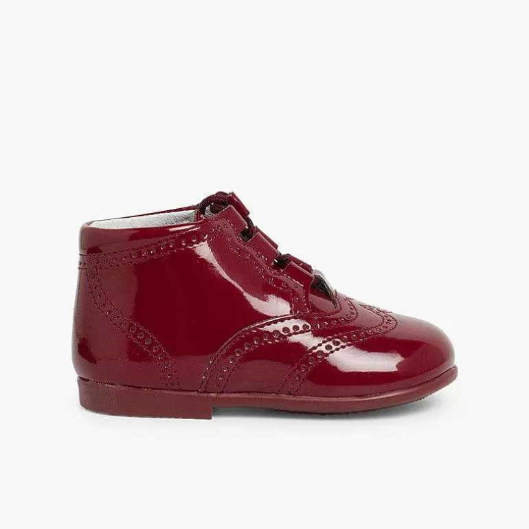 Clearance Pisamonas Bota Inglésa/ Zapato Inglés Tipo Charol
