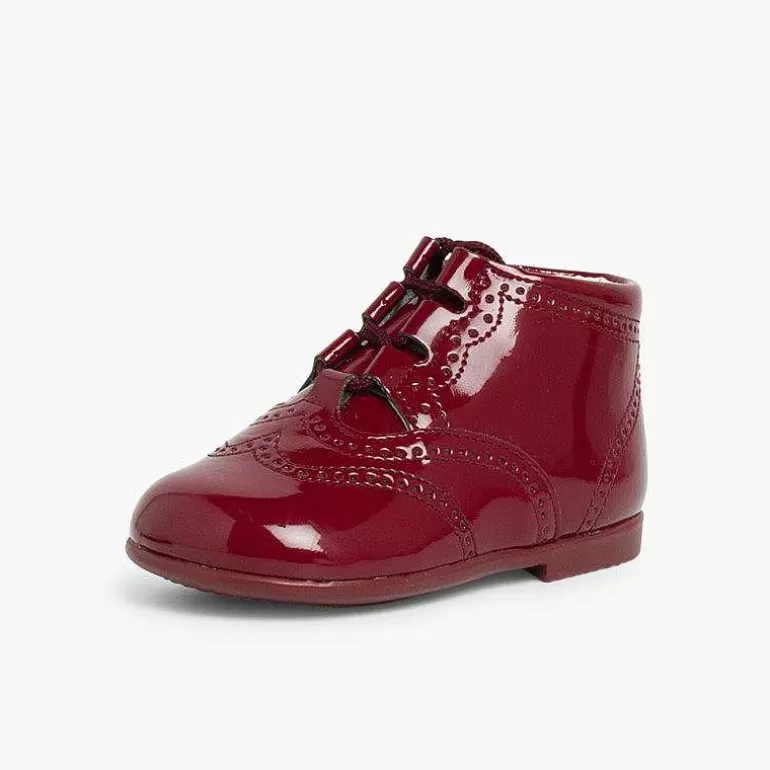 Clearance Pisamonas Bota Inglésa/ Zapato Inglés Tipo Charol