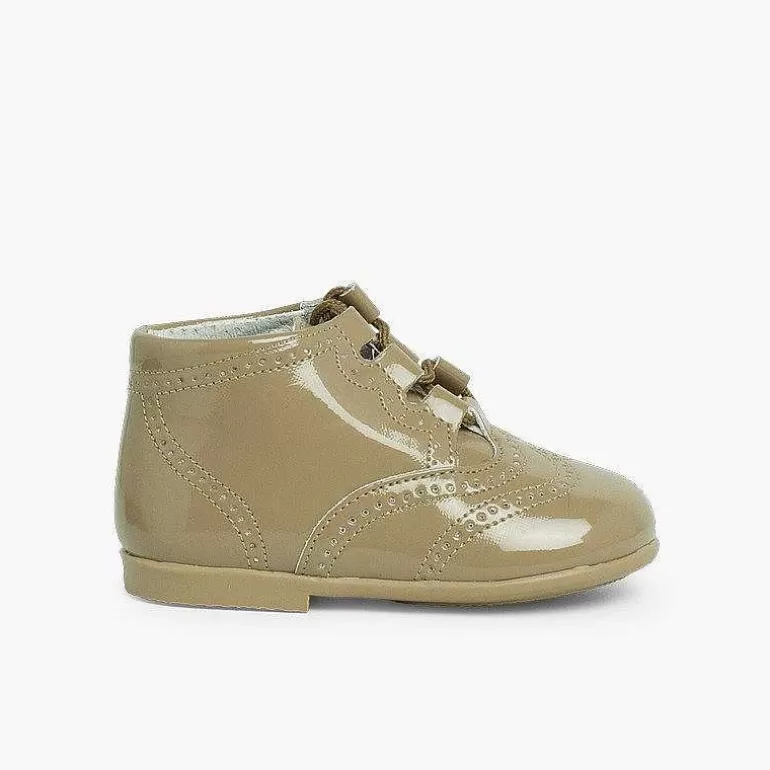 Clearance Pisamonas Bota Inglésa/ Zapato Inglés Tipo Charol