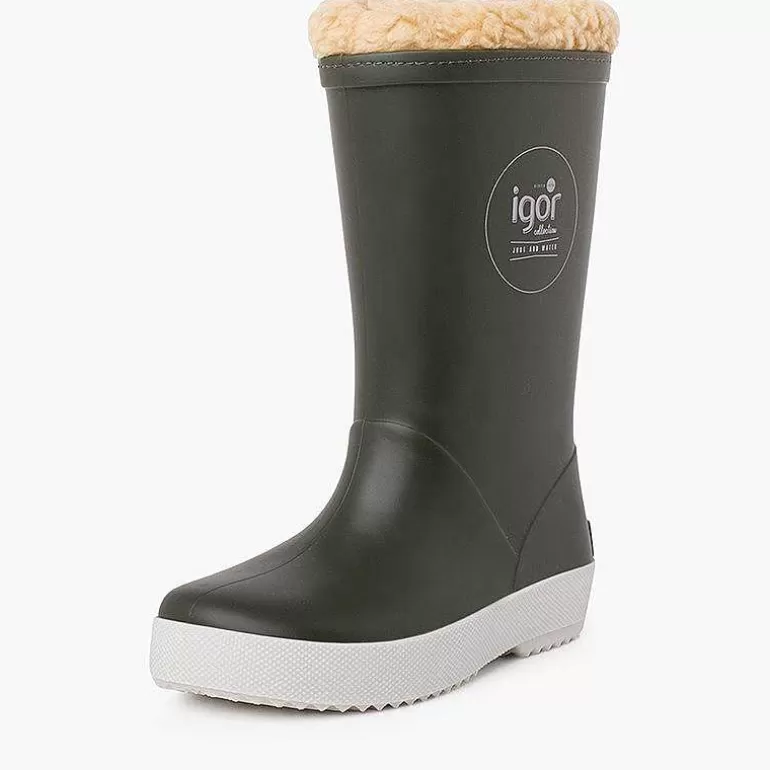 Shop Pisamonas Botas Agua Borreguito Interior Para Niños