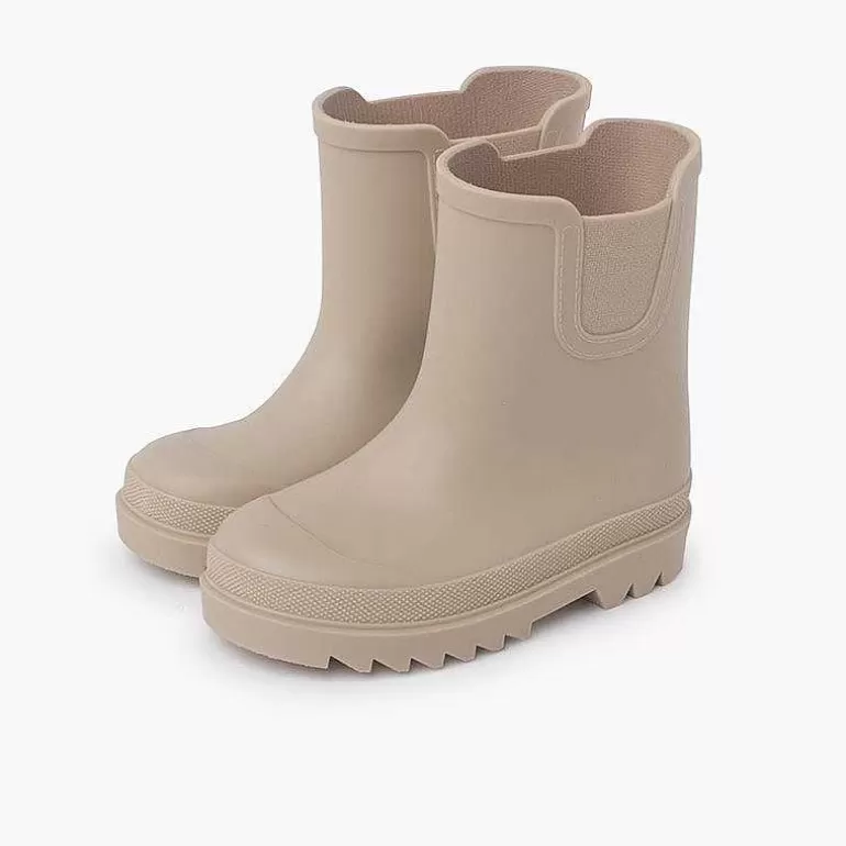 Cheap Pisamonas Botas Agua Tipo Chelsea Colores Empolvados