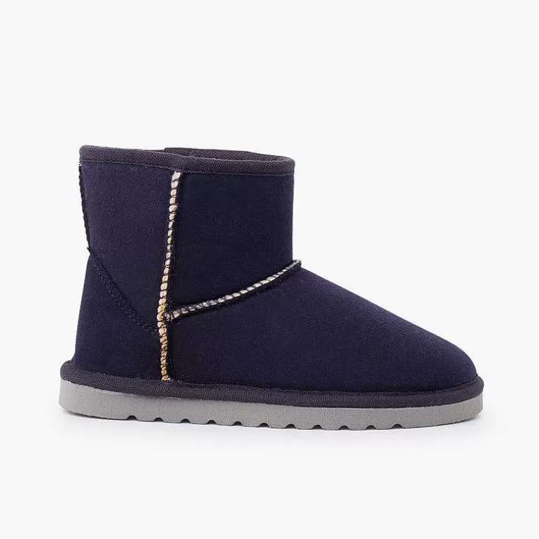 Flash Sale Pisamonas Botas Bajas Tipo Australianas Mujer Y Niños