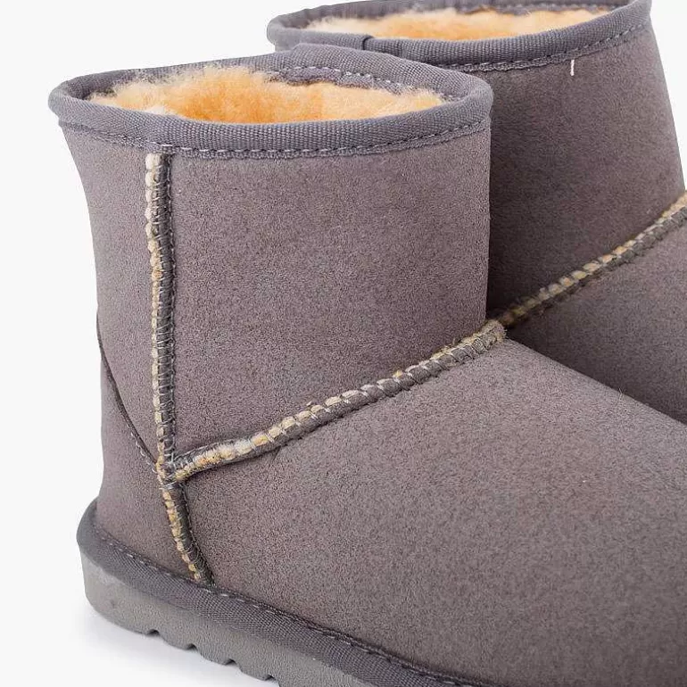 Flash Sale Pisamonas Botas Bajas Tipo Australianas Mujer Y Niños