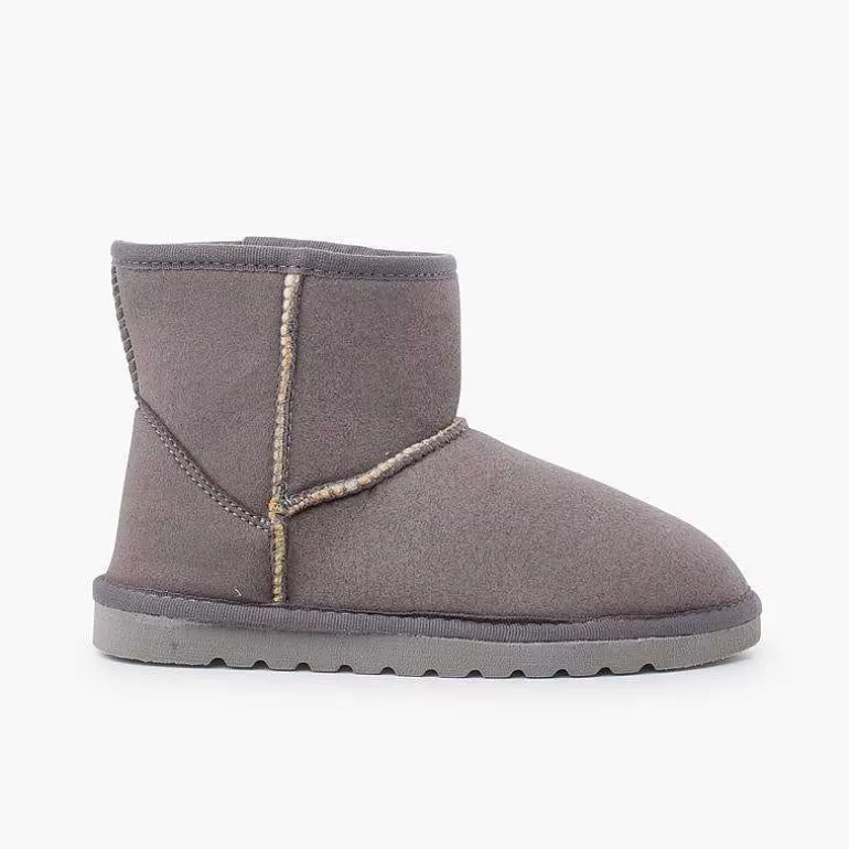 Flash Sale Pisamonas Botas Bajas Tipo Australianas Mujer Y Niños