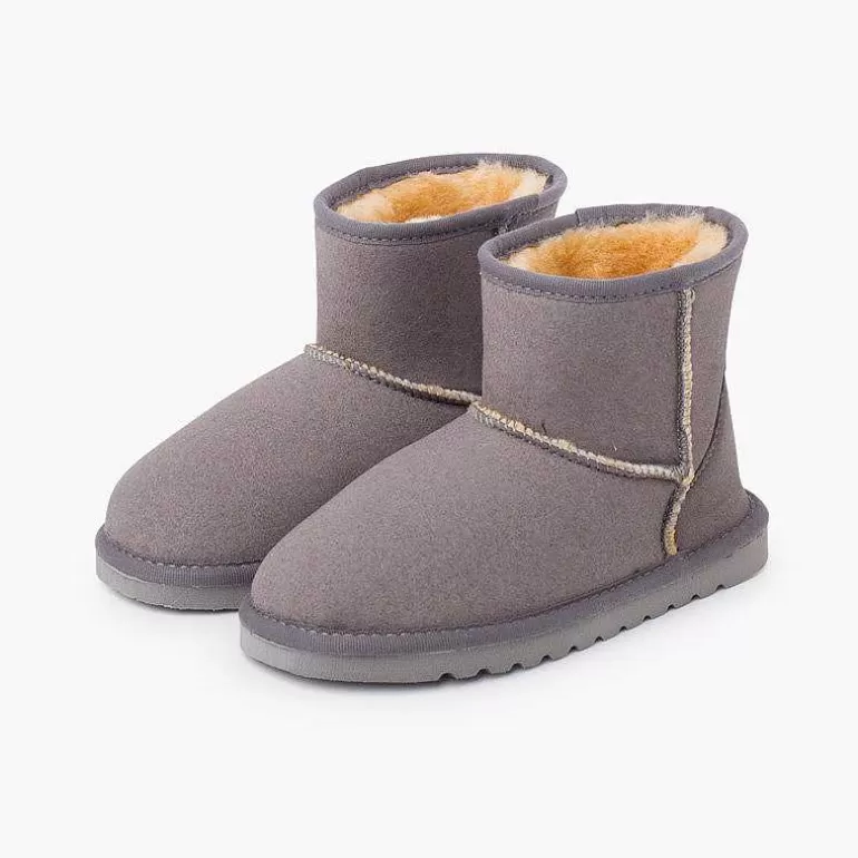 Flash Sale Pisamonas Botas Bajas Tipo Australianas Mujer Y Niños