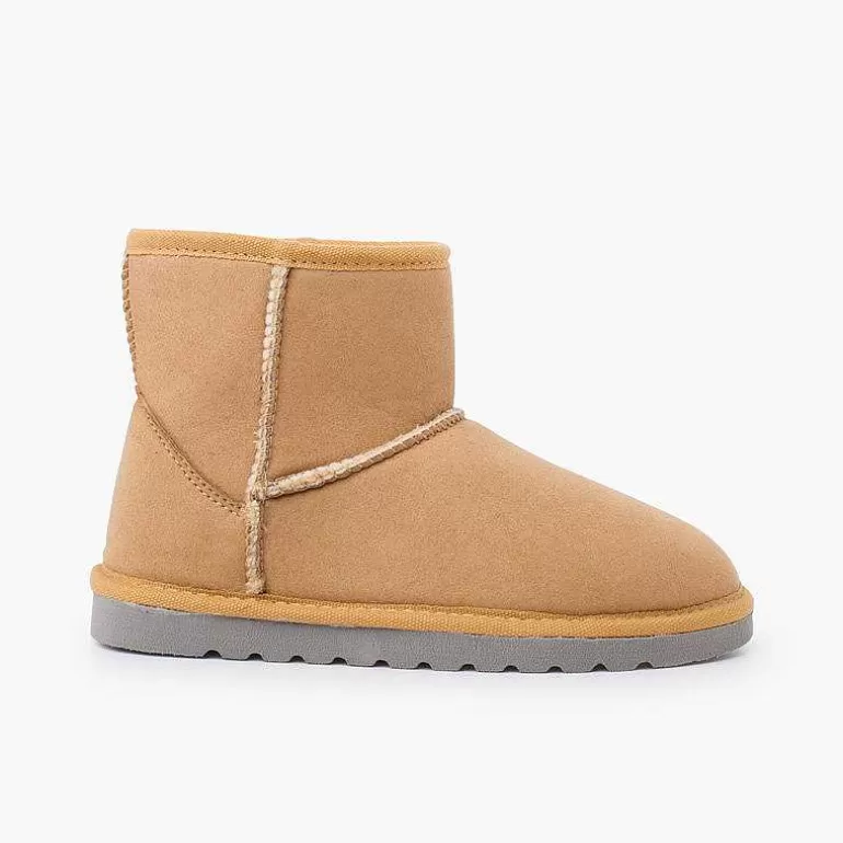 Flash Sale Pisamonas Botas Bajas Tipo Australianas Mujer Y Niños