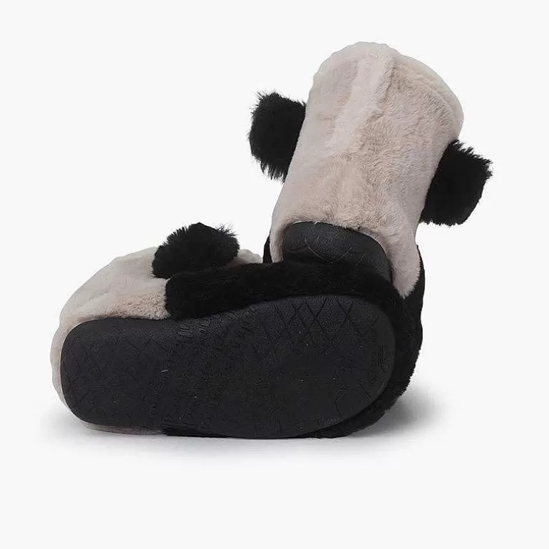 Store Pisamonas Botas Casa Panda Niños Color Blanco Y Negro