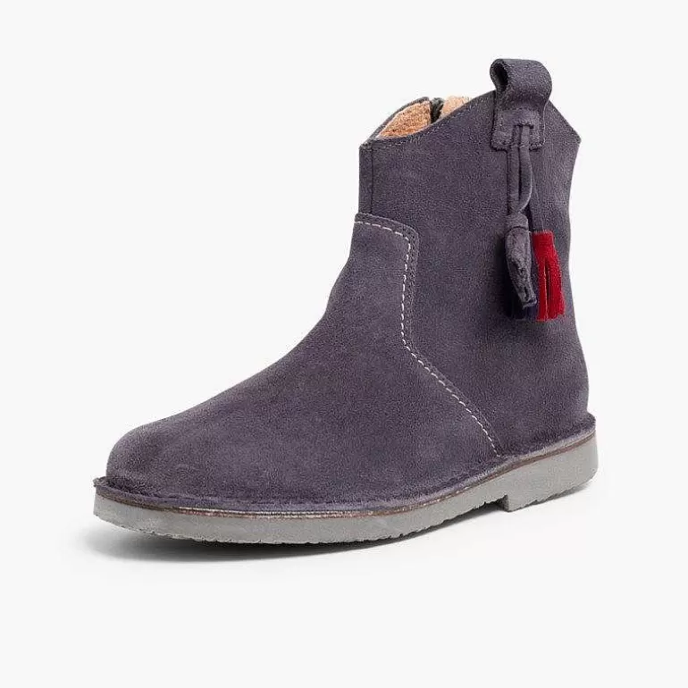 Outlet Pisamonas Botas Con Borlas Y Cremallera