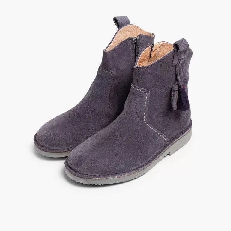 Outlet Pisamonas Botas Con Borlas Y Cremallera