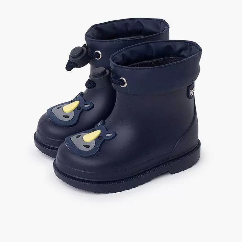 Shop Pisamonas Botas De Agua Infantiles Rinoceronte