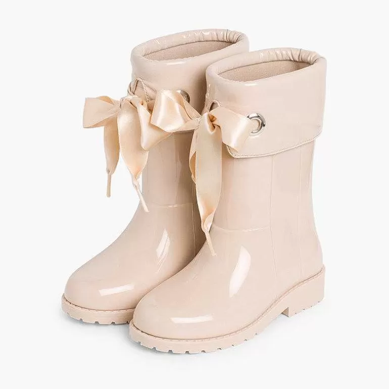 Sale Pisamonas Botas De Agua Niña Camperas Tipo Charol De Igor