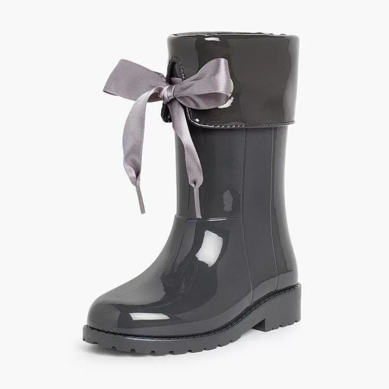 Sale Pisamonas Botas De Agua Niña Camperas Tipo Charol De Igor