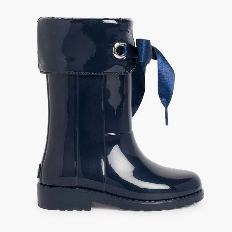 Sale Pisamonas Botas De Agua Niña Camperas Tipo Charol De Igor