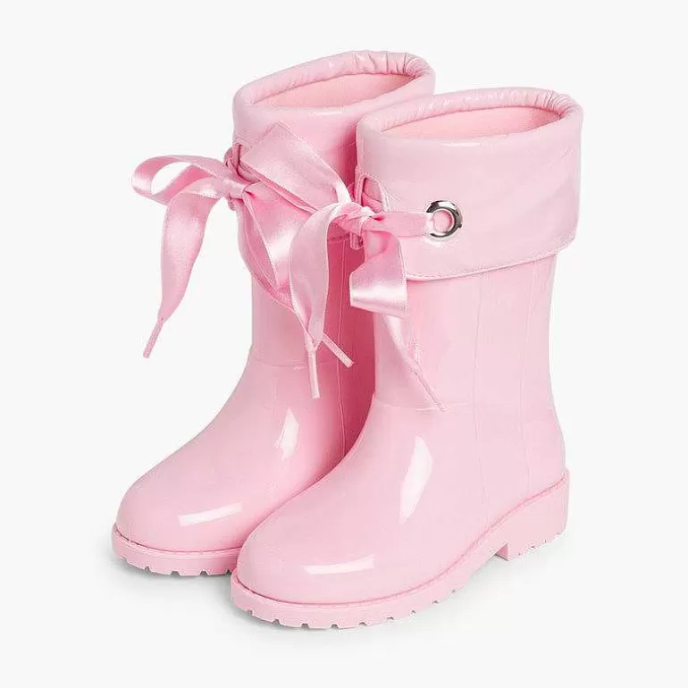 Sale Pisamonas Botas De Agua Niña Camperas Tipo Charol De Igor