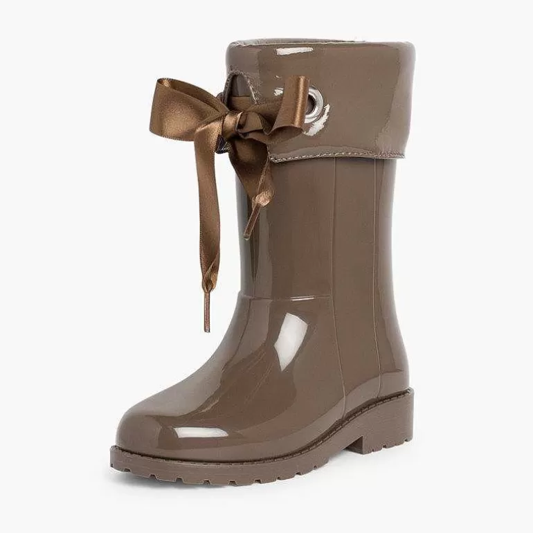 Sale Pisamonas Botas De Agua Niña Camperas Tipo Charol De Igor
