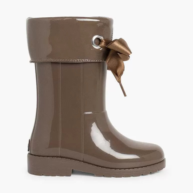 Sale Pisamonas Botas De Agua Niña Camperas Tipo Charol De Igor