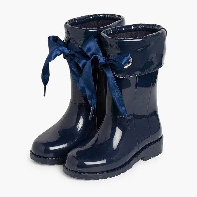 Sale Pisamonas Botas De Agua Niña Camperas Tipo Charol De Igor