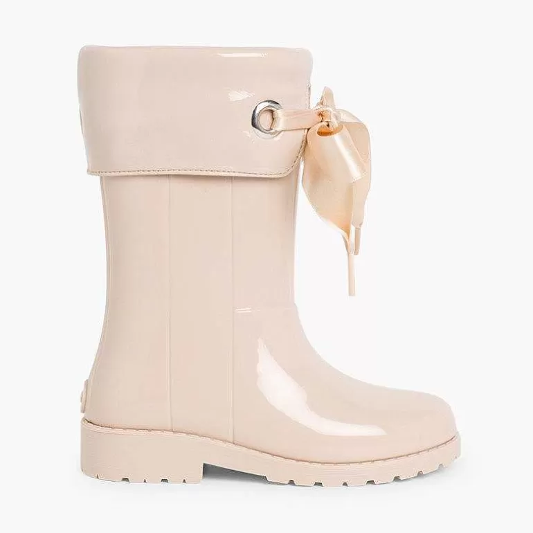 Sale Pisamonas Botas De Agua Niña Camperas Tipo Charol De Igor