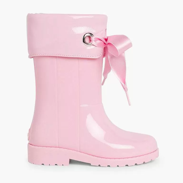 Sale Pisamonas Botas De Agua Niña Camperas Tipo Charol De Igor