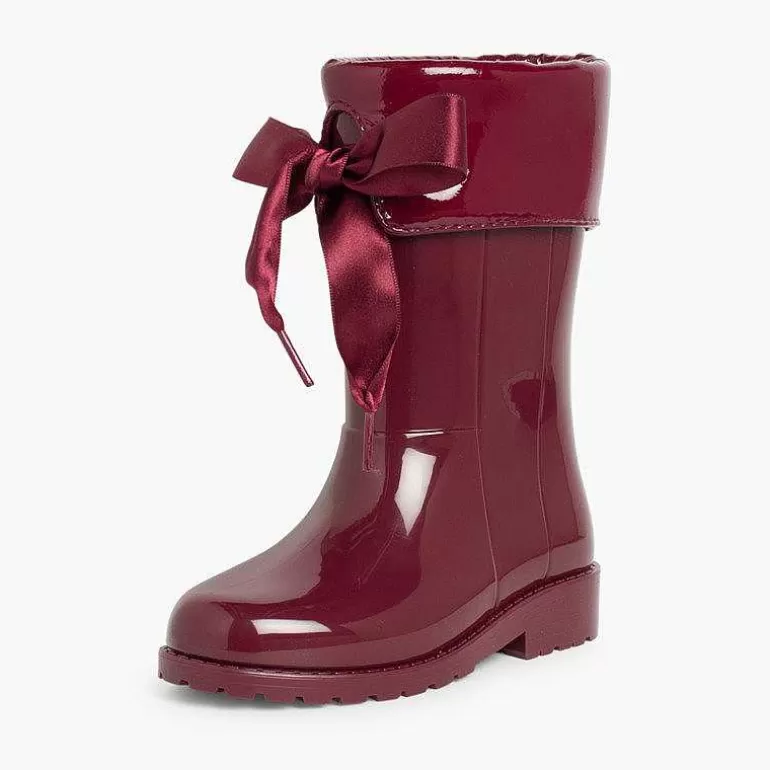 Sale Pisamonas Botas De Agua Niña Camperas Tipo Charol De Igor