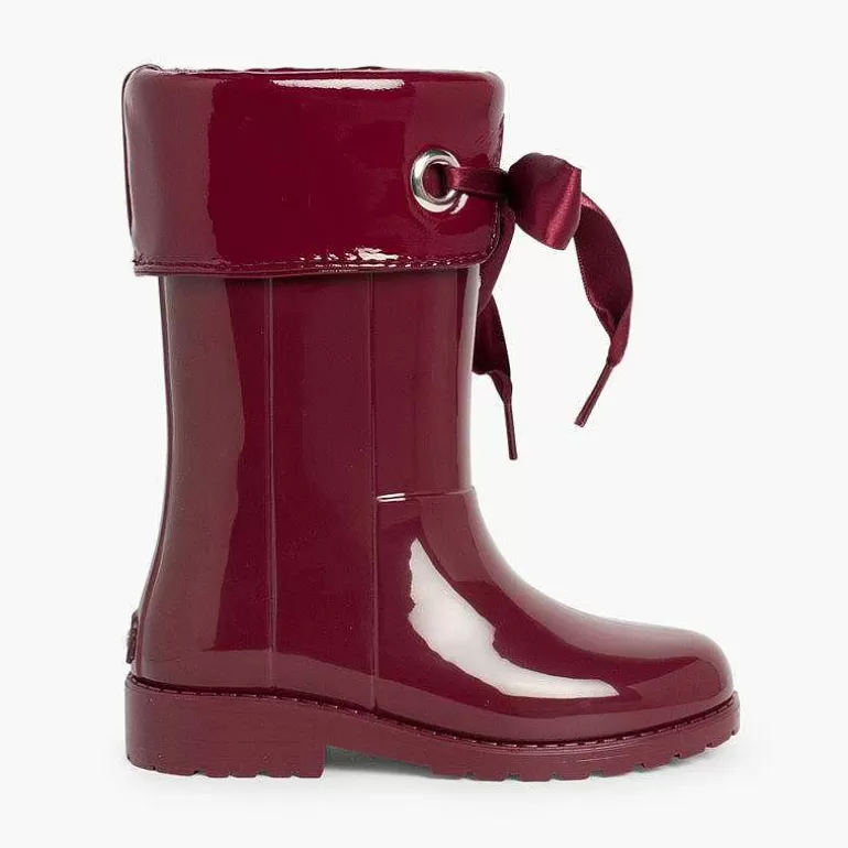 Sale Pisamonas Botas De Agua Niña Camperas Tipo Charol De Igor