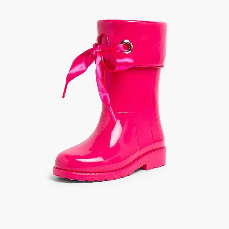 Sale Pisamonas Botas De Agua Niña Camperas Tipo Charol De Igor