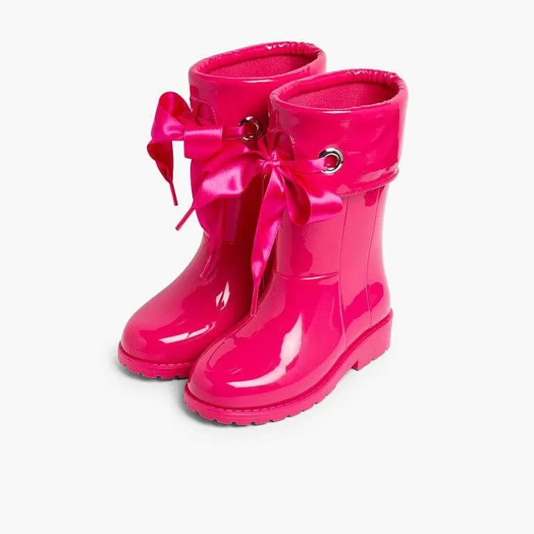 Sale Pisamonas Botas De Agua Niña Camperas Tipo Charol De Igor