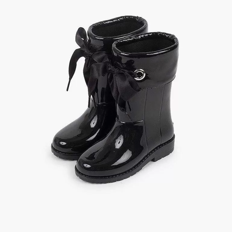 Sale Pisamonas Botas De Agua Niña Camperas Tipo Charol De Igor
