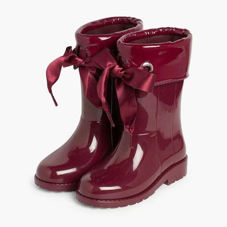 Sale Pisamonas Botas De Agua Niña Camperas Tipo Charol De Igor