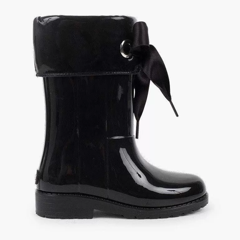Sale Pisamonas Botas De Agua Niña Camperas Tipo Charol De Igor