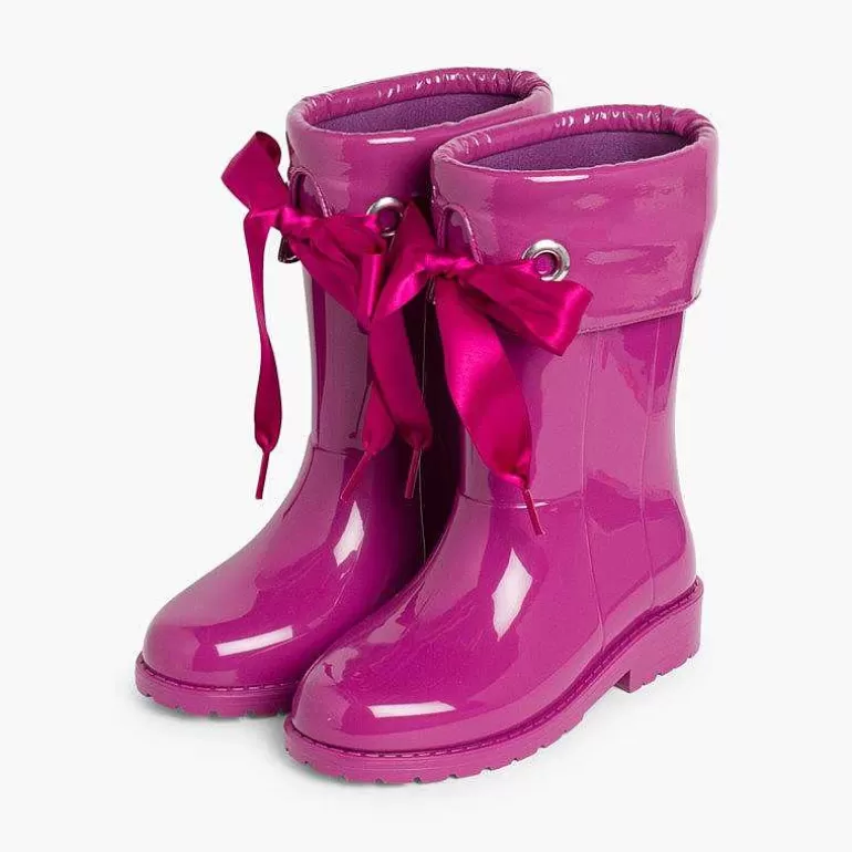 Sale Pisamonas Botas De Agua Niña Camperas Tipo Charol De Igor