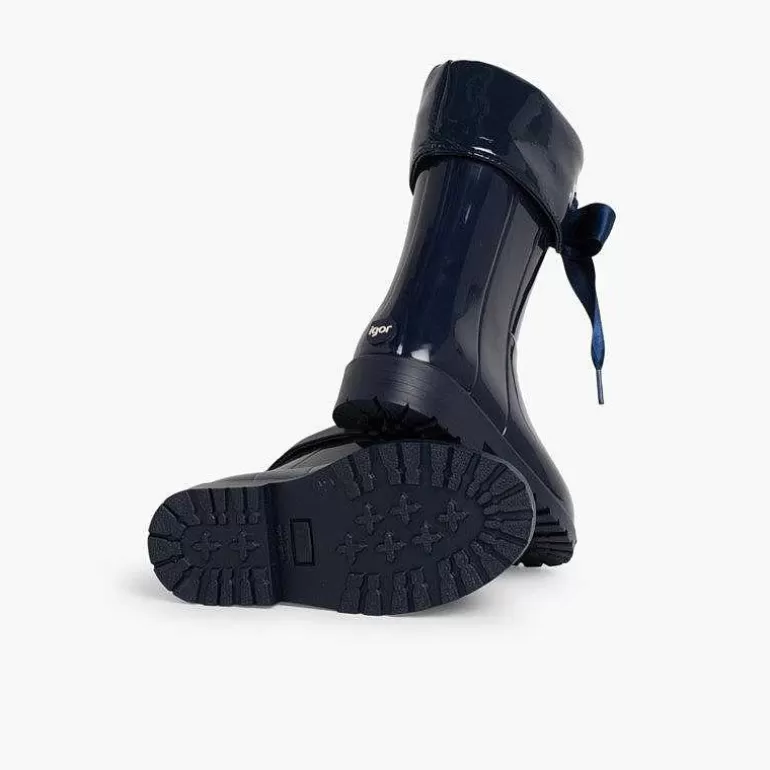 Sale Pisamonas Botas De Agua Niña Camperas Tipo Charol De Igor