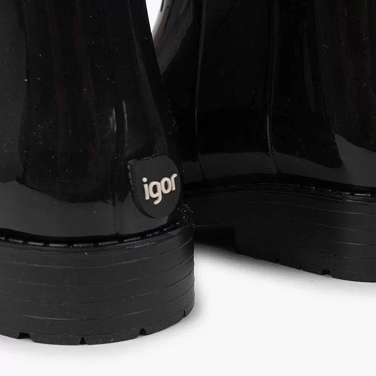 Sale Pisamonas Botas De Agua Niña Camperas Tipo Charol De Igor