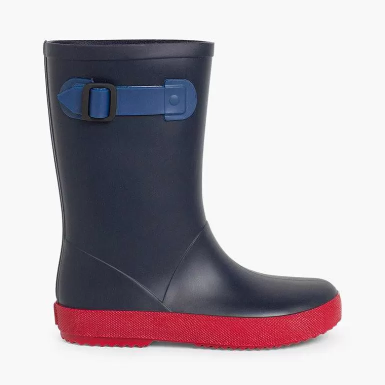 Best Sale Pisamonas Botas De Agua Niños Splash Tricolor