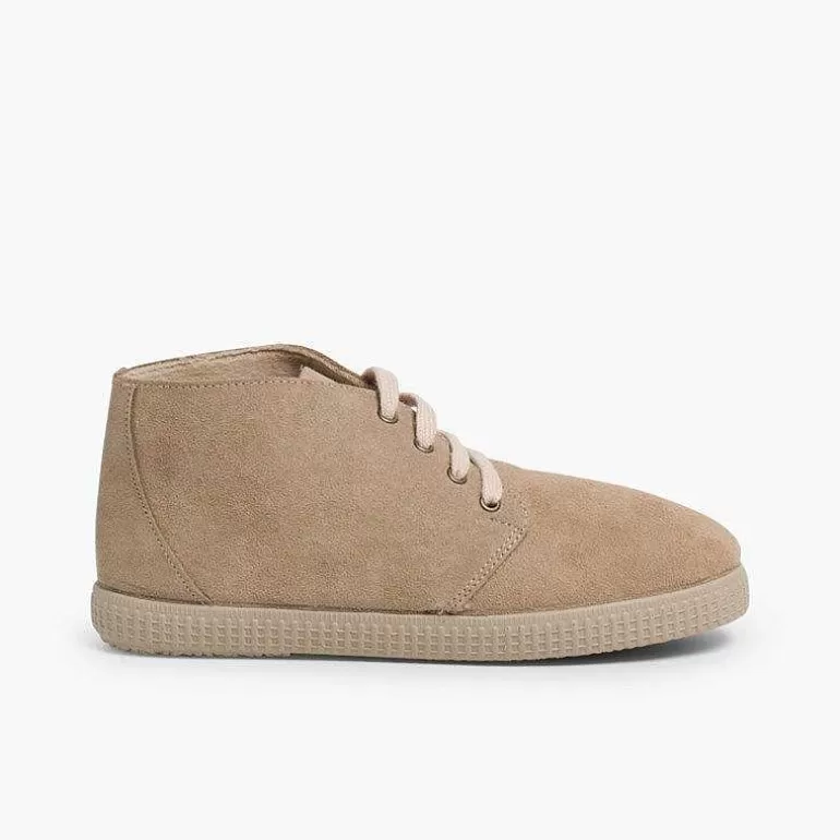 Outlet Pisamonas Botas De Pelo Interior Con Cordones