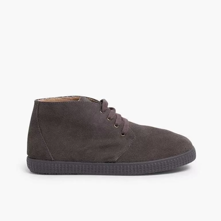Outlet Pisamonas Botas De Pelo Interior Con Cordones