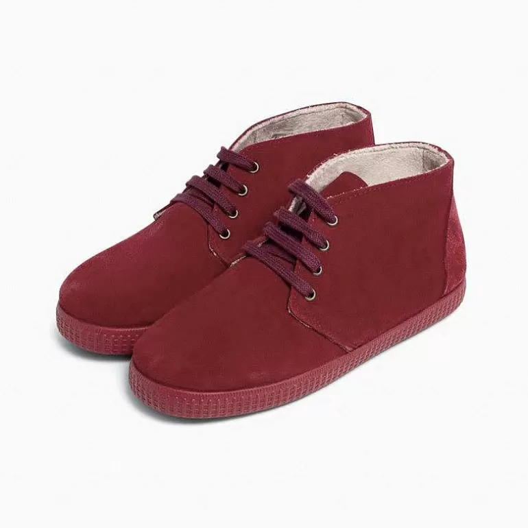 Outlet Pisamonas Botas De Pelo Interior Con Cordones