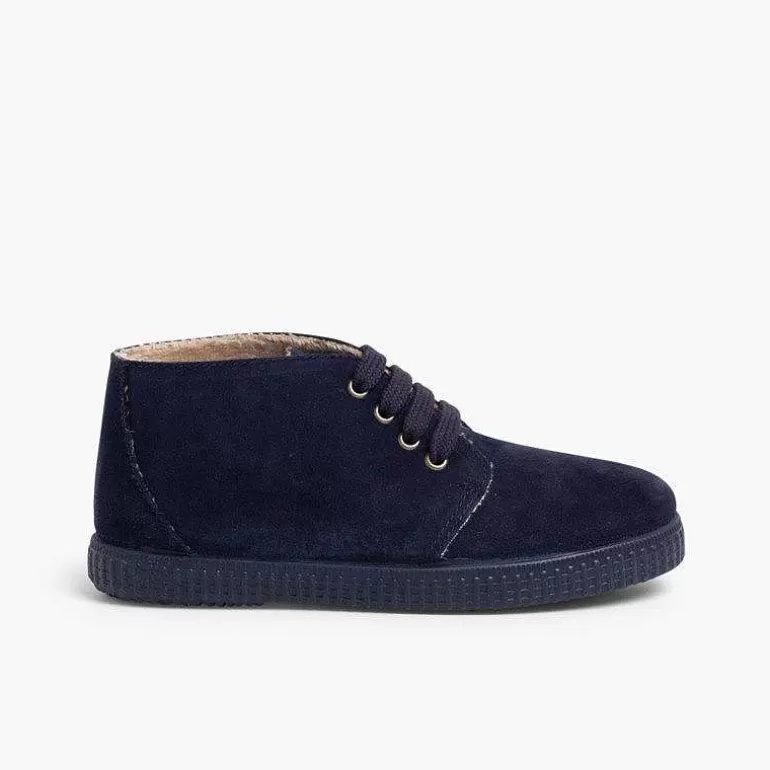Outlet Pisamonas Botas De Pelo Interior Con Cordones