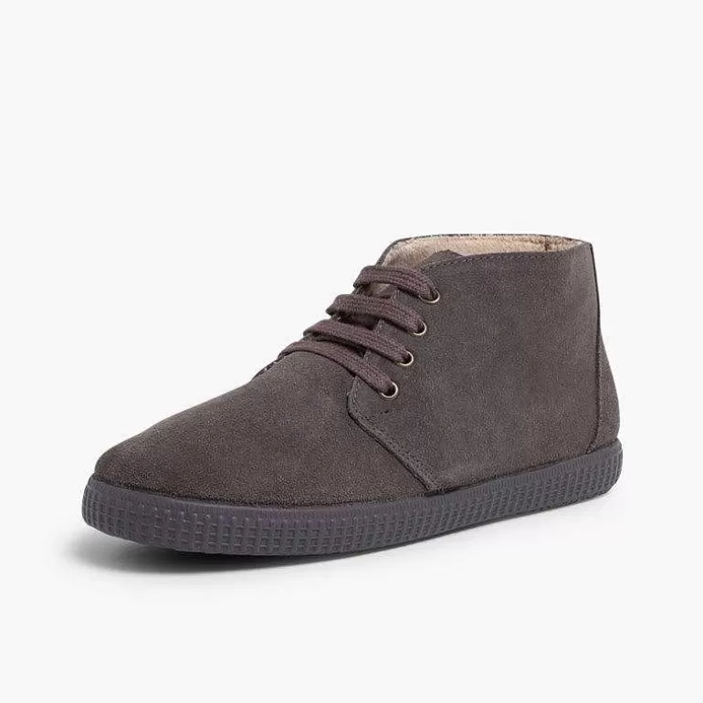 Outlet Pisamonas Botas De Pelo Interior Con Cordones