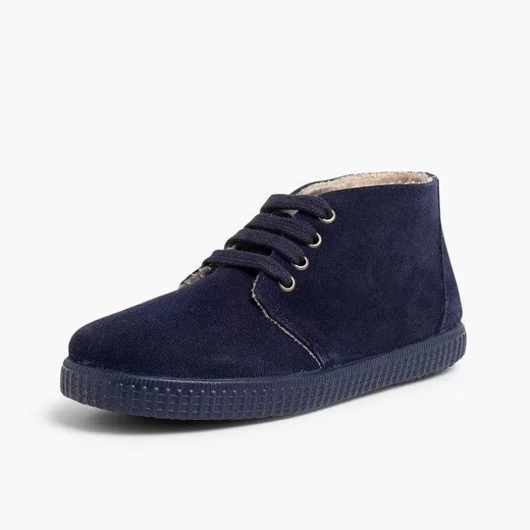 Outlet Pisamonas Botas De Pelo Interior Con Cordones