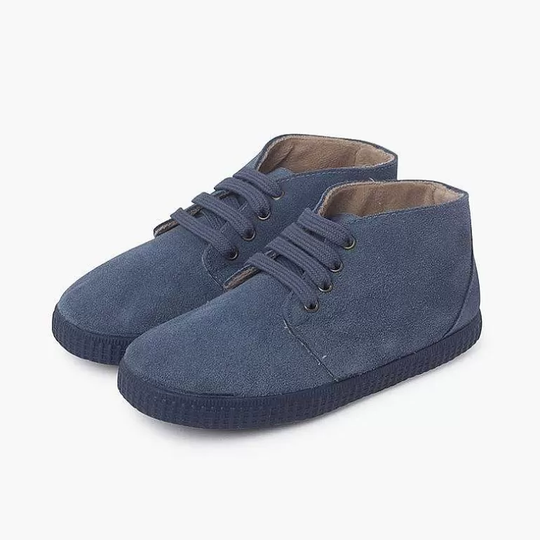 Outlet Pisamonas Botas De Pelo Interior Con Cordones