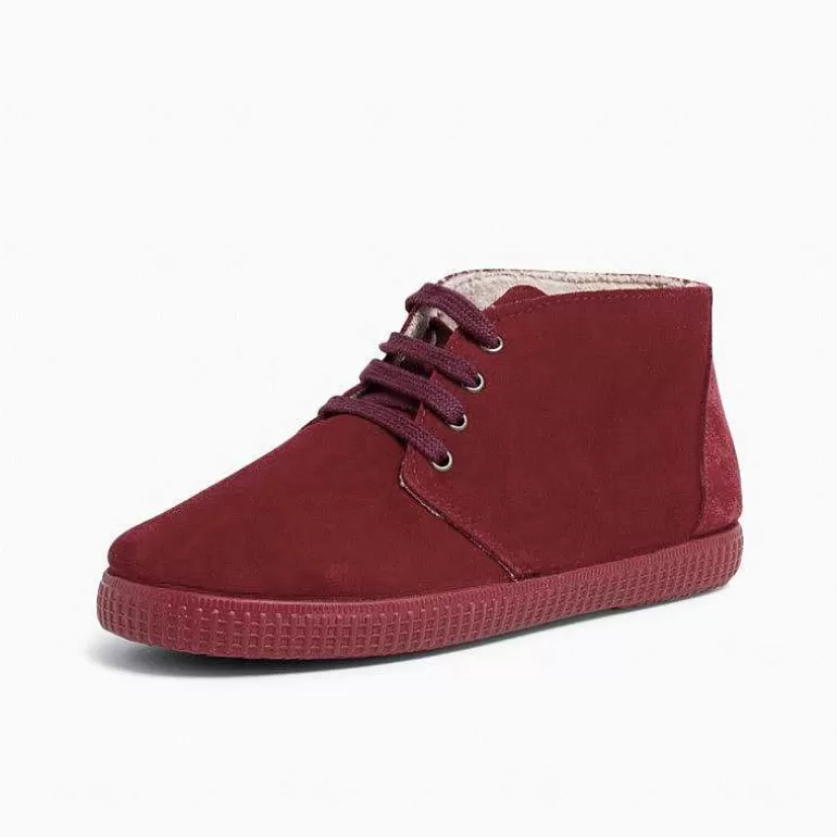 Outlet Pisamonas Botas De Pelo Interior Con Cordones