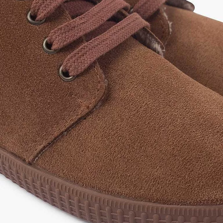 Outlet Pisamonas Botas De Pelo Interior Con Cordones