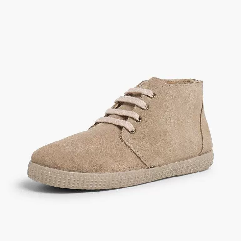 Outlet Pisamonas Botas De Pelo Interior Con Cordones