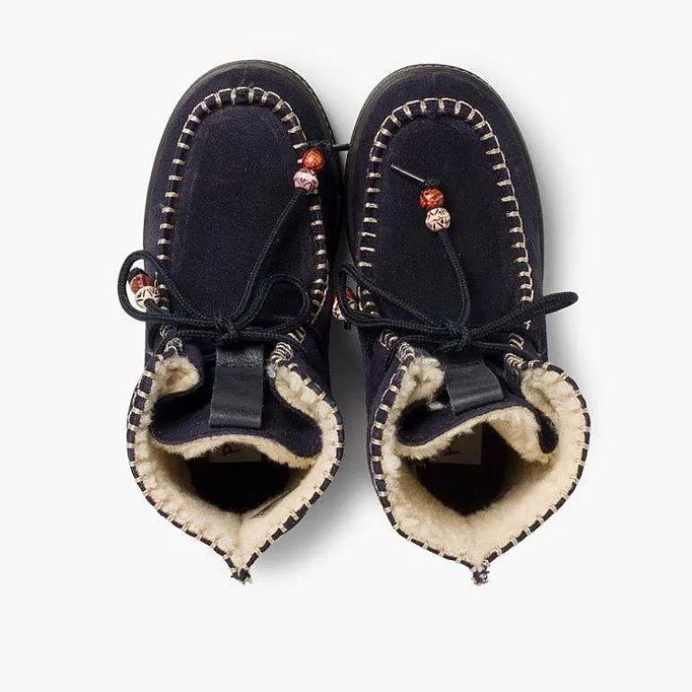 Online Pisamonas Botas De Serraje Con Adornos Y Forro Invierno