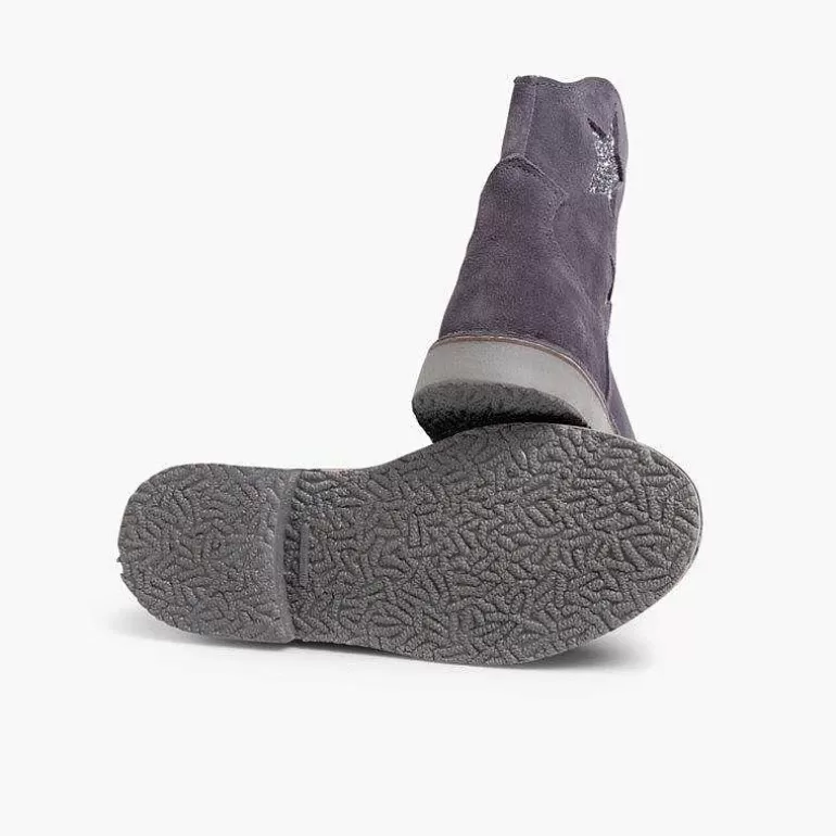 New Pisamonas Botas Estrellas Niña Y Mujer Con Cremallera