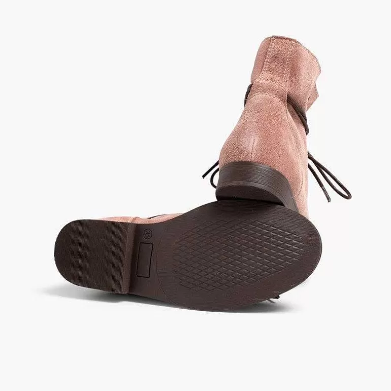 Cheap Pisamonas Botas Serraje Cordones Encerados