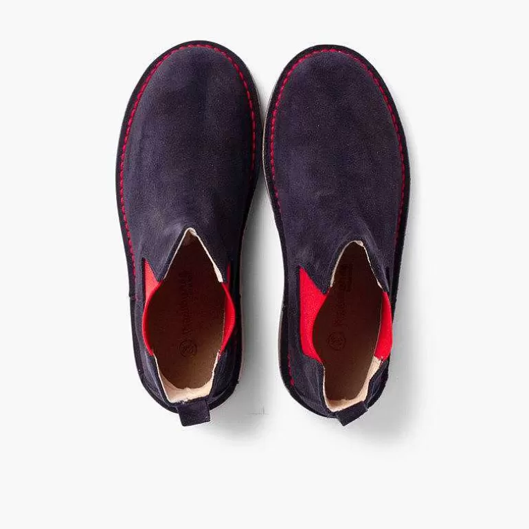Best Sale Pisamonas Botines De Serraje Chelsea Niños & Mujer Con Elastico De Colores