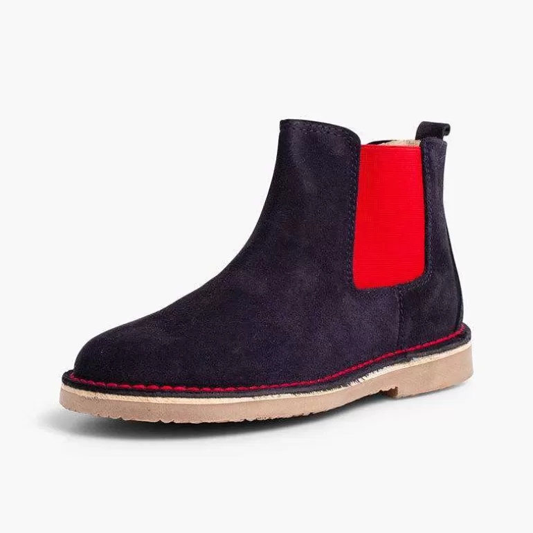 Best Sale Pisamonas Botines De Serraje Chelsea Niños & Mujer Con Elastico De Colores